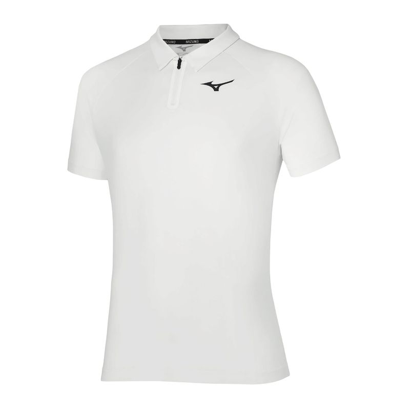 Koszulka męska Mizuno Frontier Shadow Polo white
