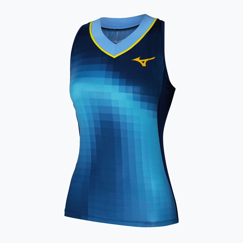 Koszulka damska Mizuno Frontier Tank W bellwether blue 3