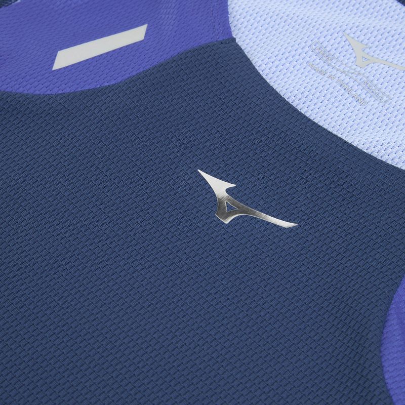 Koszulka do biegania męska Mizuno Tech Light Tank estate blue 3