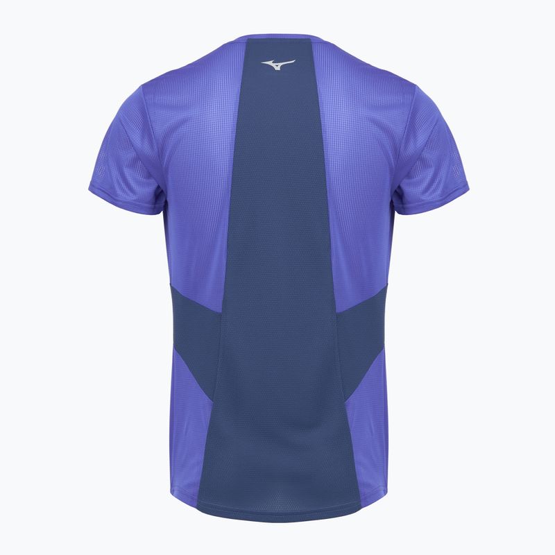 Koszulka do biegania męska Mizuno DryAeroFlow Tee reflexblue 2