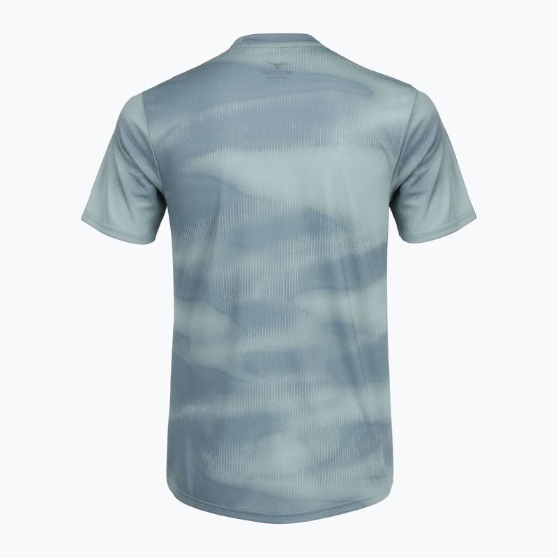 Koszulka do biegania męska Mizuno Core Graphic Tee cloud blue 6