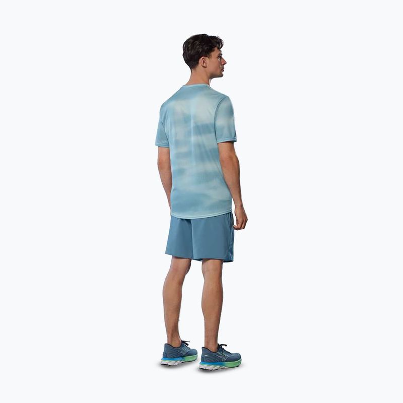 Koszulka do biegania męska Mizuno Core Graphic Tee cloud blue 4