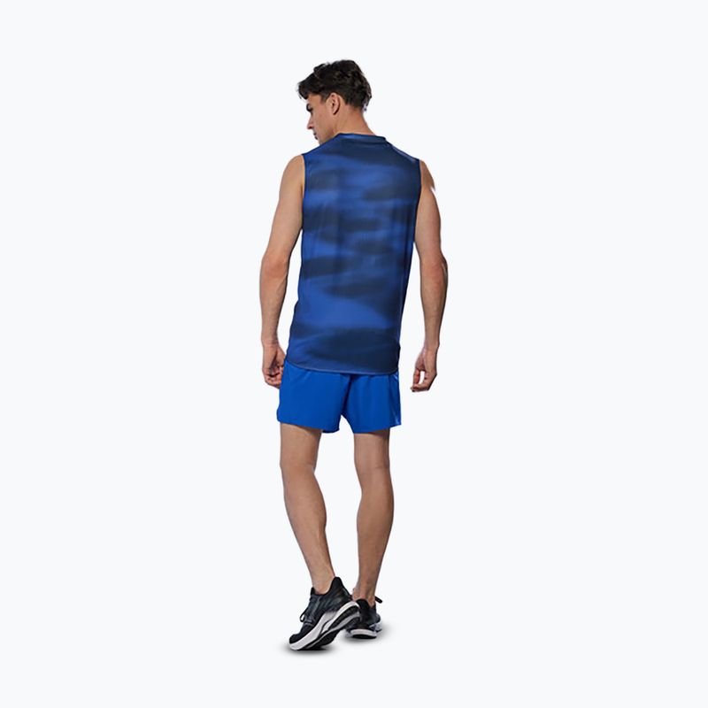 Koszulka do biegania męska Mizuno Core Graphic Sleeveless reflex blue 4
