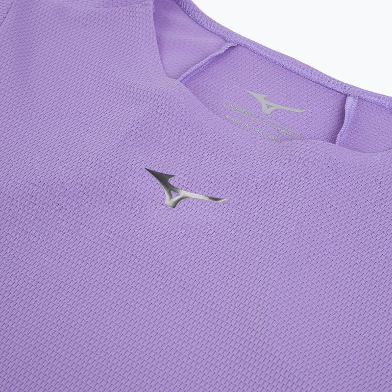 Koszulka do biegania damska Mizuno Tech Light Tee paisley purple 3