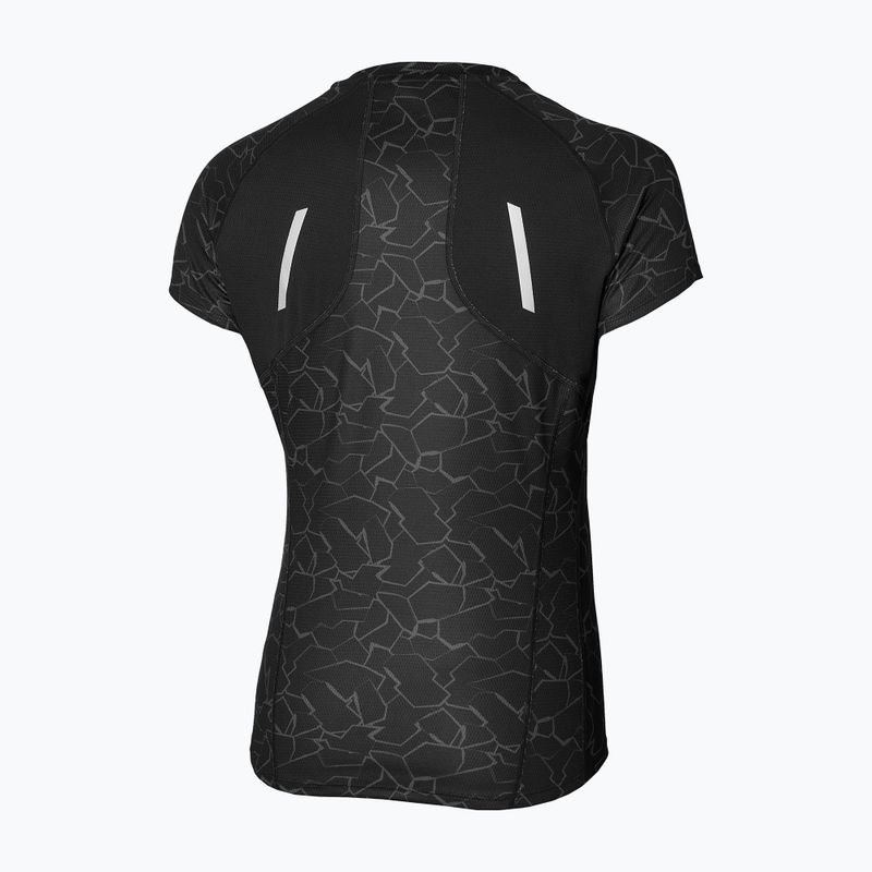 Koszulka do biegania damska Mizuno Graphic Trail Tee black 2