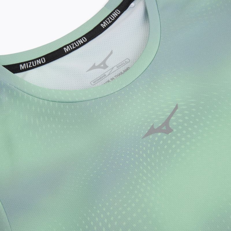 Koszulka do biegania damska Mizuno Core Graphic Tee flash mint 3