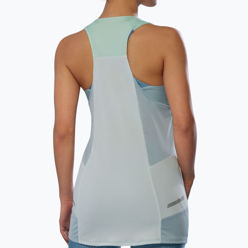 Koszulka do biegania damska Mizuno DryAeroFlow Tank cloud blue 3