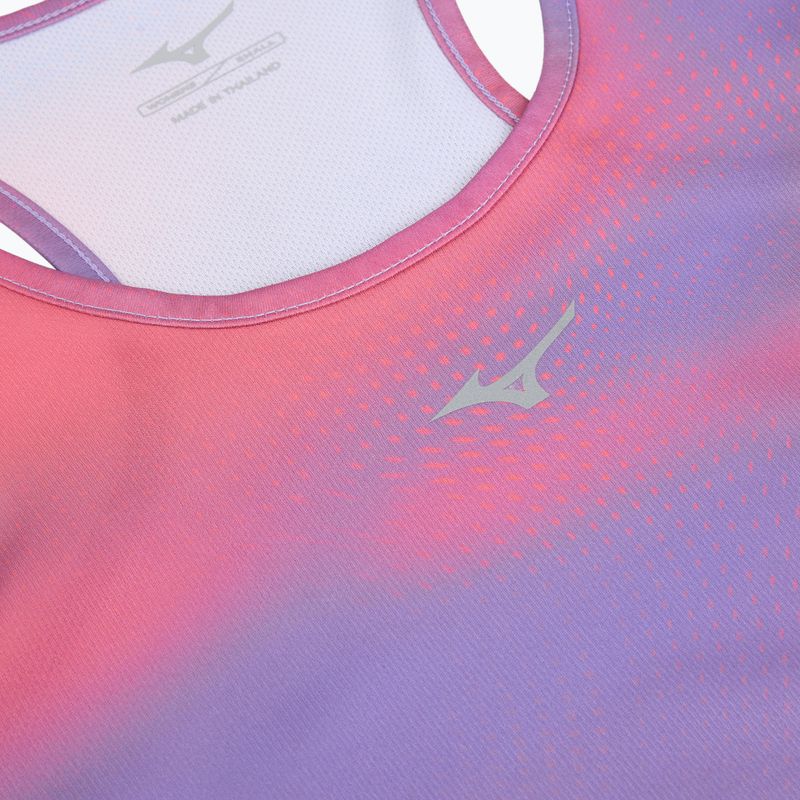 Koszulka do biegania damska Mizuno Core Graphic Tank camellia rose 3
