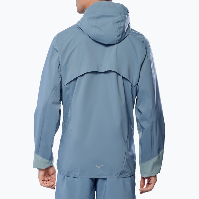 Kurtka do biegania męska Mizuno Waterproof 20K ER citadel 3