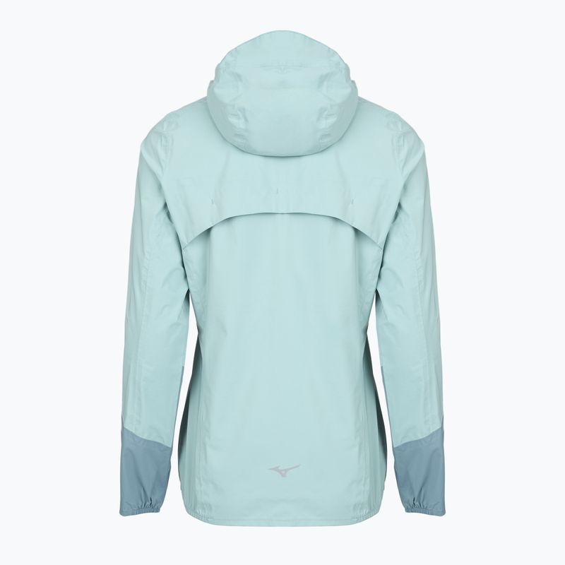 Kurtka do biegania damska Mizuno Waterproof 20K ER cloud blue 4