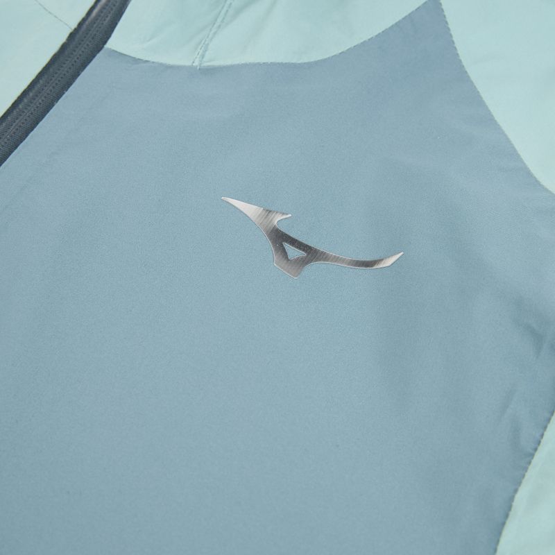 Kurtka do biegania damska Mizuno Waterproof 20K ER cloud blue 5
