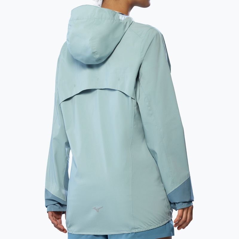 Kurtka do biegania damska Mizuno Waterproof 20K ER cloud blue 2