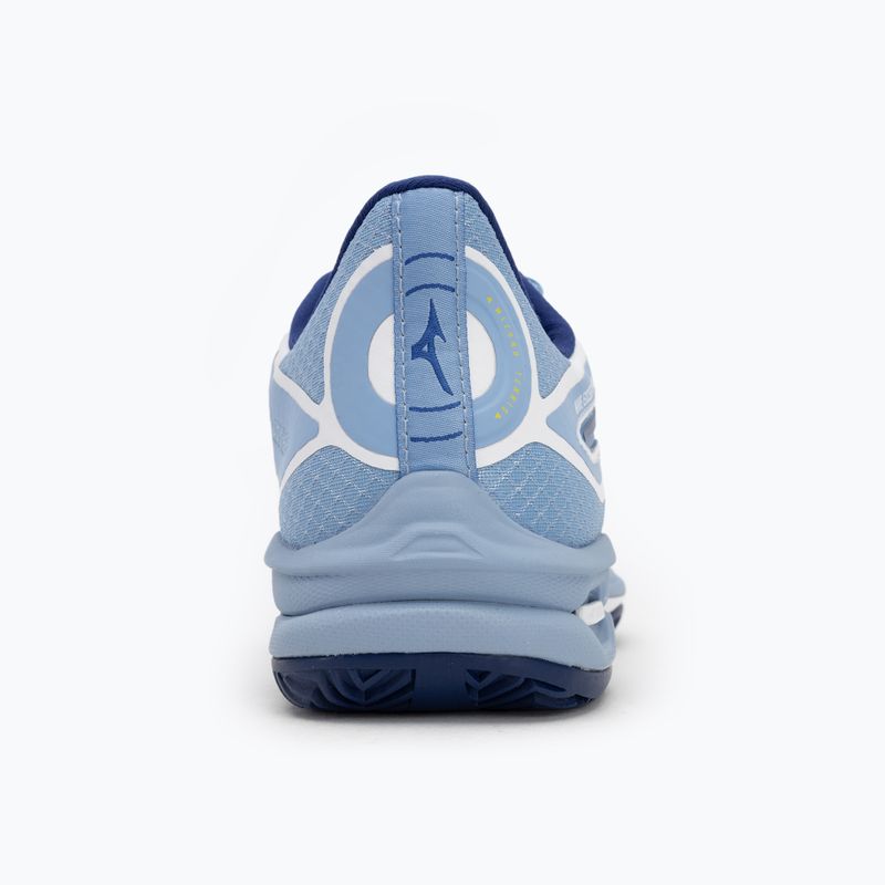 Buty do tenisa damskie Mizuno Wave Exceed Tour 6 CC bel air blue/ bellwether blue/ white 6
