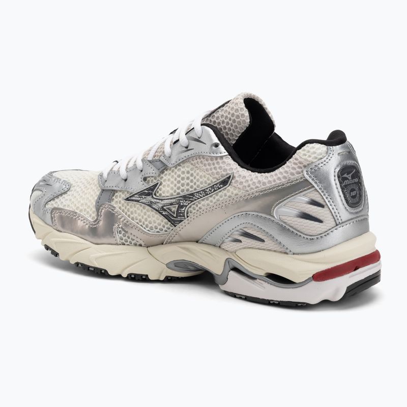 Buty męskie Mizuno Wave Rider 10 snow white/black sand/ryth red 3