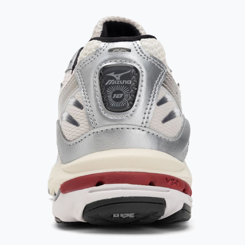 Buty męskie Mizuno Wave Rider 10 snow white/black sand/ryth red 6