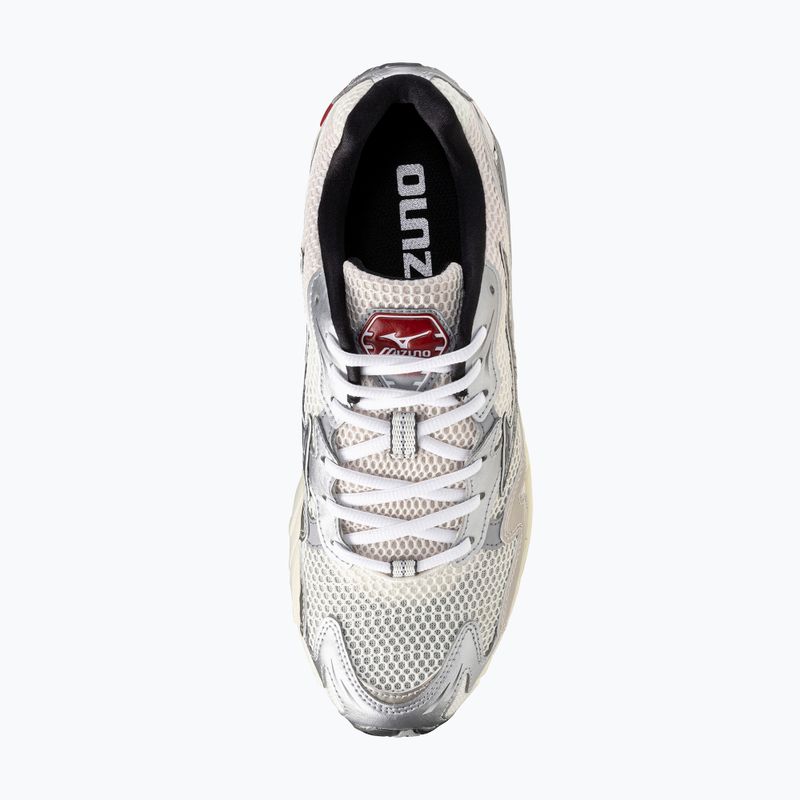 Buty męskie Mizuno Wave Rider 10 mizuno snow white/black sand/ryth red 5