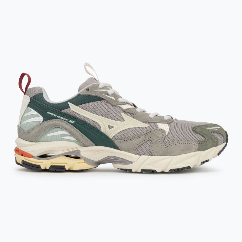 Buty męskie Mizuno Wave Rider 10 Premium opal gray/pristine/bistro green 2