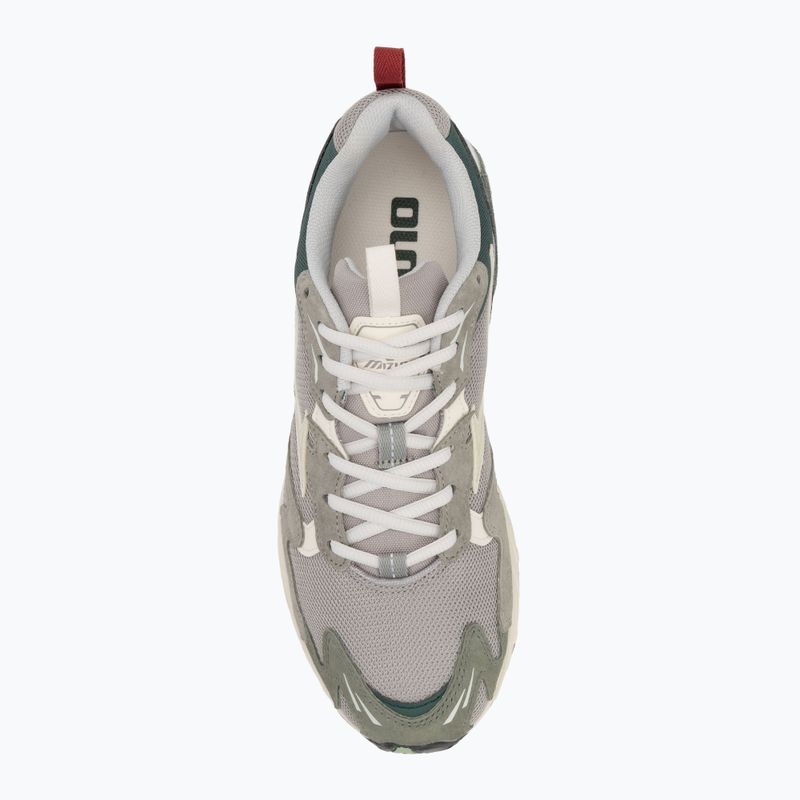 Buty męskie Mizuno Wave Rider 10 Premium opal gray/pristine/bistro green 5