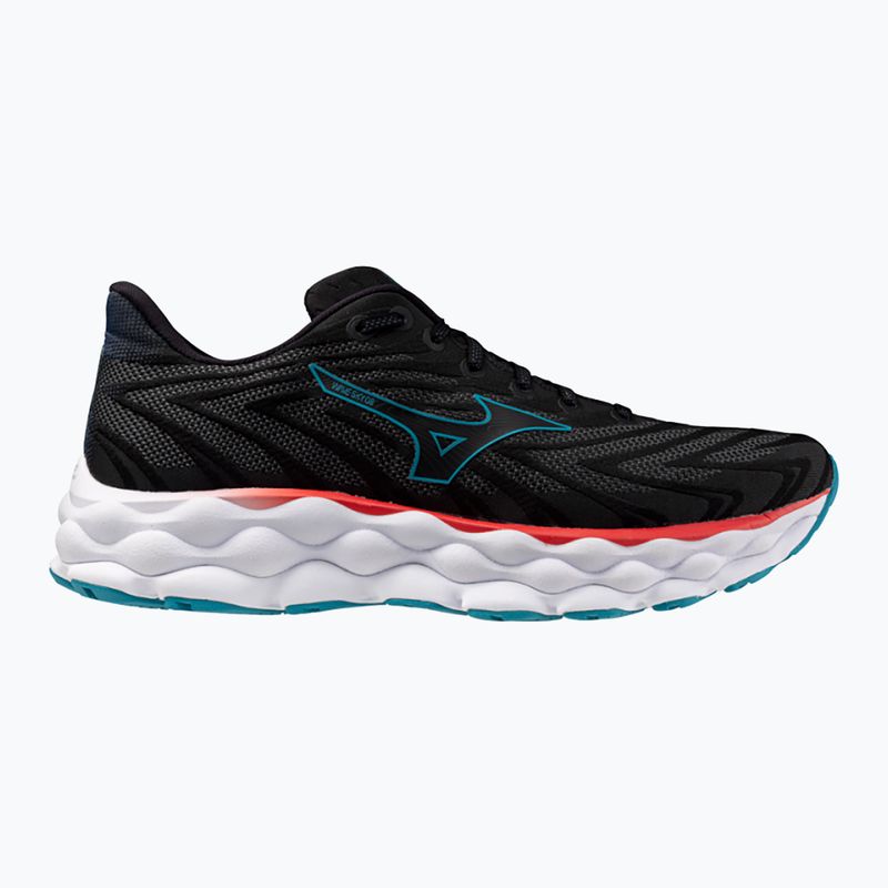 Buty do biegania męskie Mizuno Wave Sky 8 black/black/ enamel blue 8