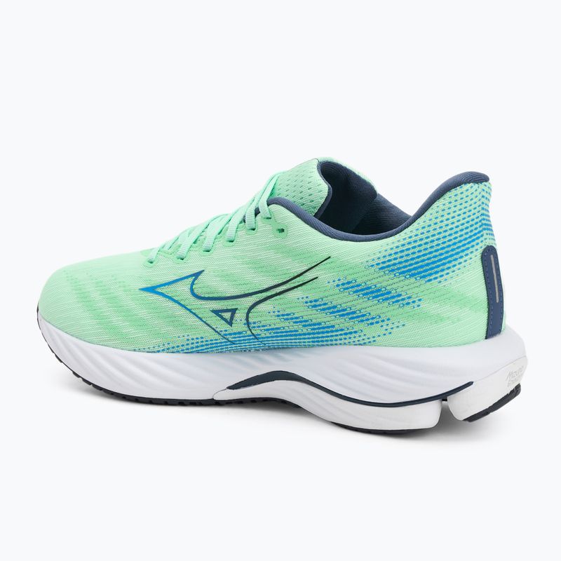 Buty do biegania męskie Mizuno Wave Rider 28 neo mint/frontier blue/vintage 3