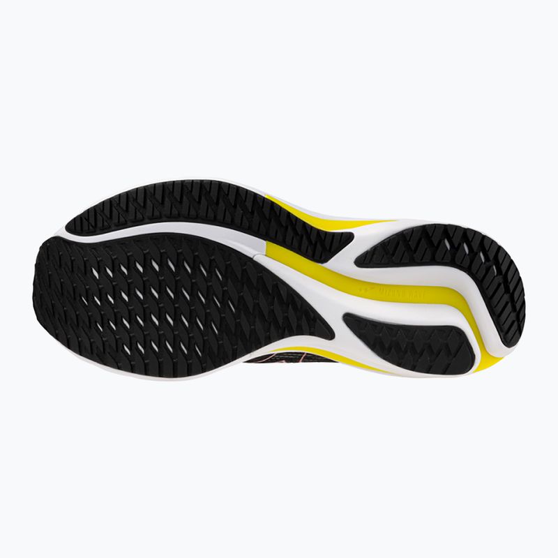 Buty do biegania męskie Mizuno Wave Rider 28 black/white/ evening primrose 2