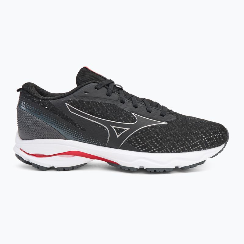 Buty do biegania męskie Mizuno Wave Prodigy 6 black/galaxy silver/high risk red 2