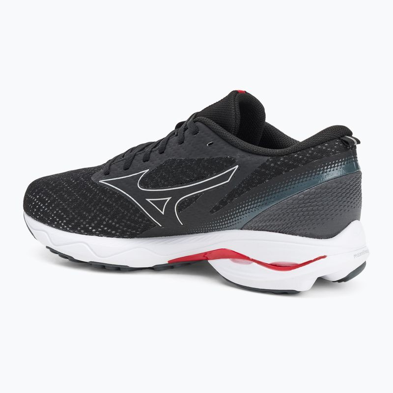 Buty do biegania męskie Mizuno Wave Prodigy 6 black/galaxy silver/high risk red 3