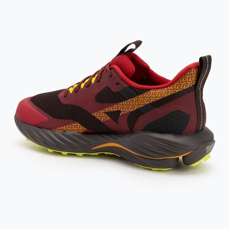 Buty do biegania męskie Mizuno Wave Rider TT 2 molé/rythmic red/evening primrose 3