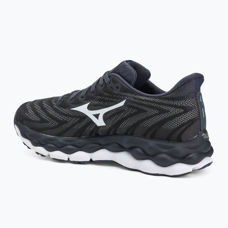 Buty do biegania damskie Mizuno Wave Sky 8 black/white/india ink 3