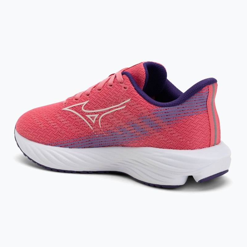 Buty do biegania dziecięce Mizuno Enerzy Rider Jr camelliarose/ snowwhite/violiet 3