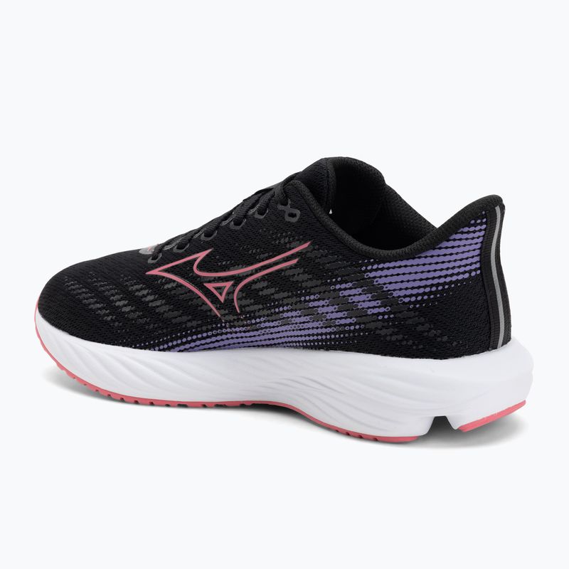 Buty do biegania dziecięce Mizuno Enerzy Rider Jr black/camelliarose/ paisleypurple 3