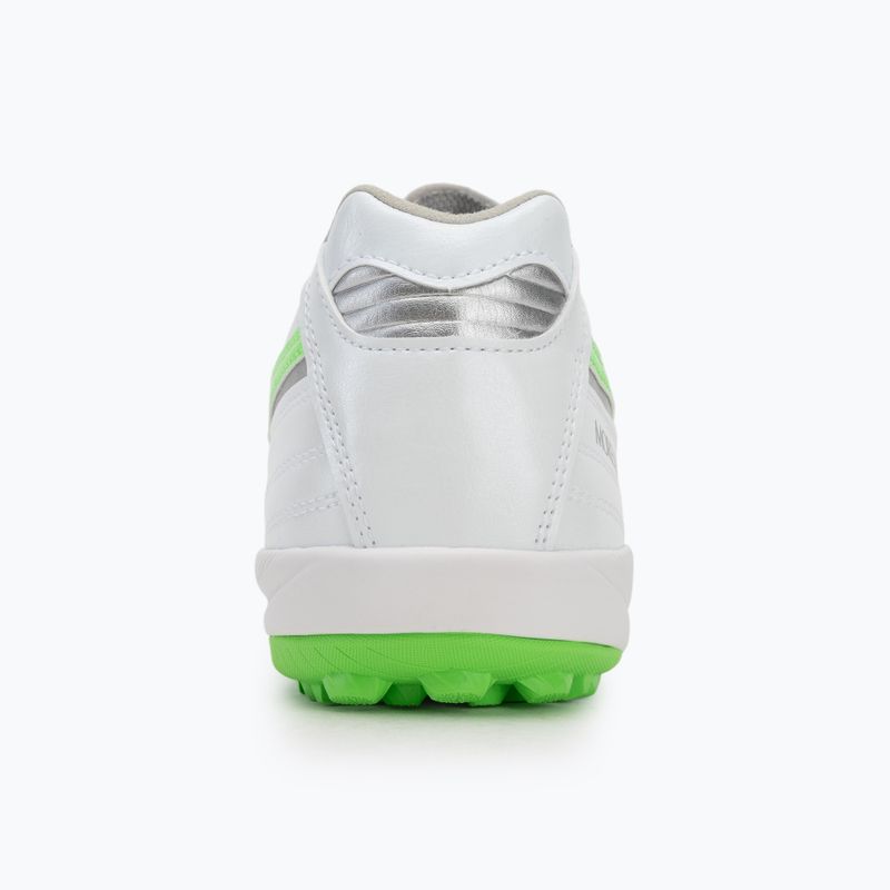 Buty piłkarskie Mizuno Morelia Sala Elite TF white/neon green/galaxy silver 6