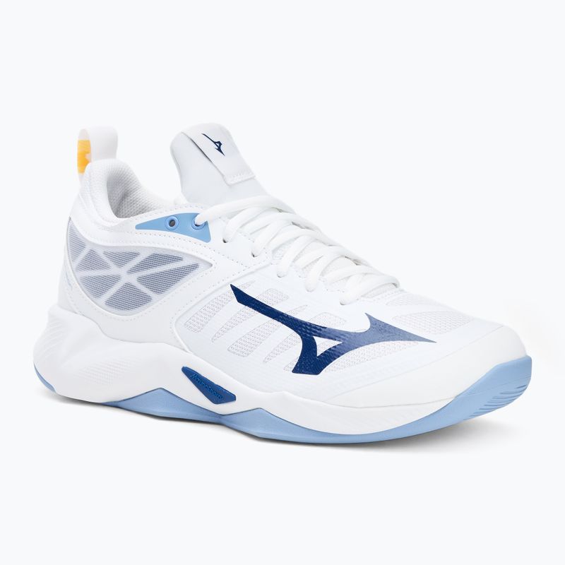 Buty do siatkówki Mizuno Wave Dimension white/bellwether blue/bel air blue