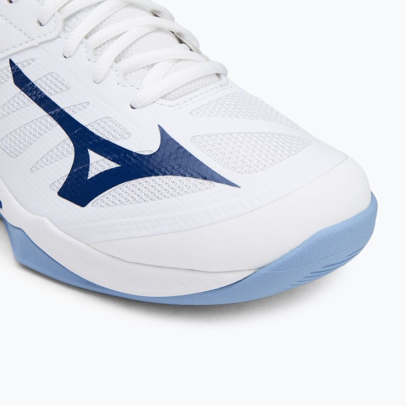 Buty do siatkówki Mizuno Wave Dimension white/bellwether blue/bel air blue 7