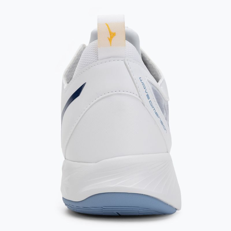 Buty do siatkówki Mizuno Wave Dimension Mid white/bellwether blue/belairblu 6
