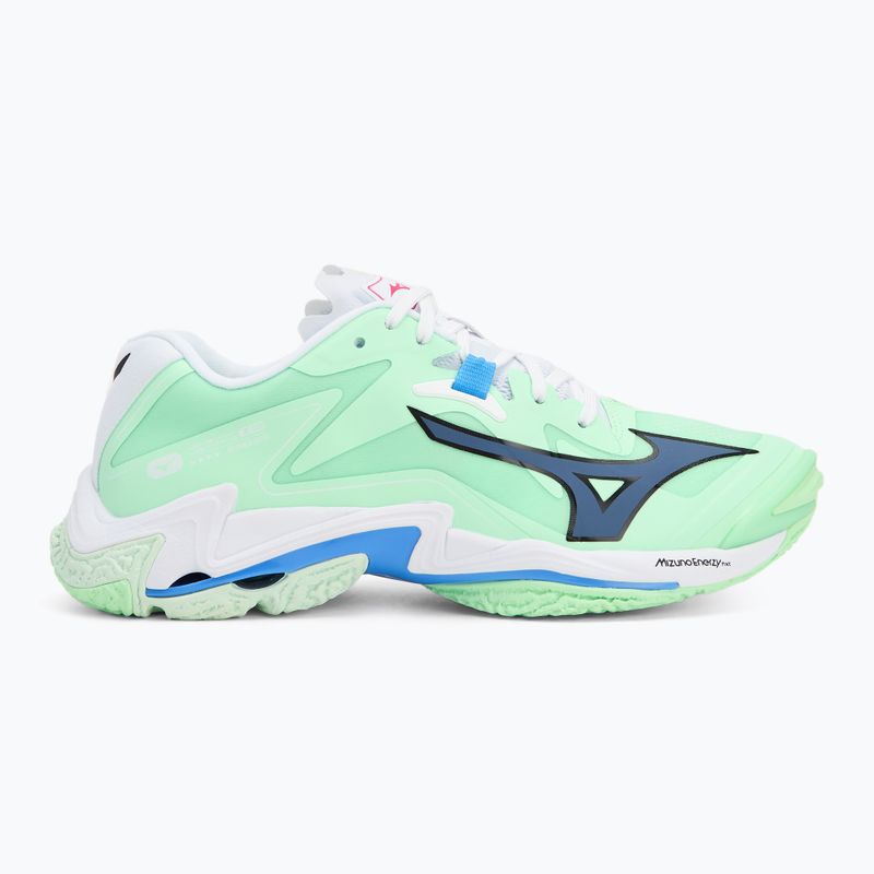 Buty do siatkówki Mizuno Wave Lightning Z8 neo mint/black/frontier blue 2
