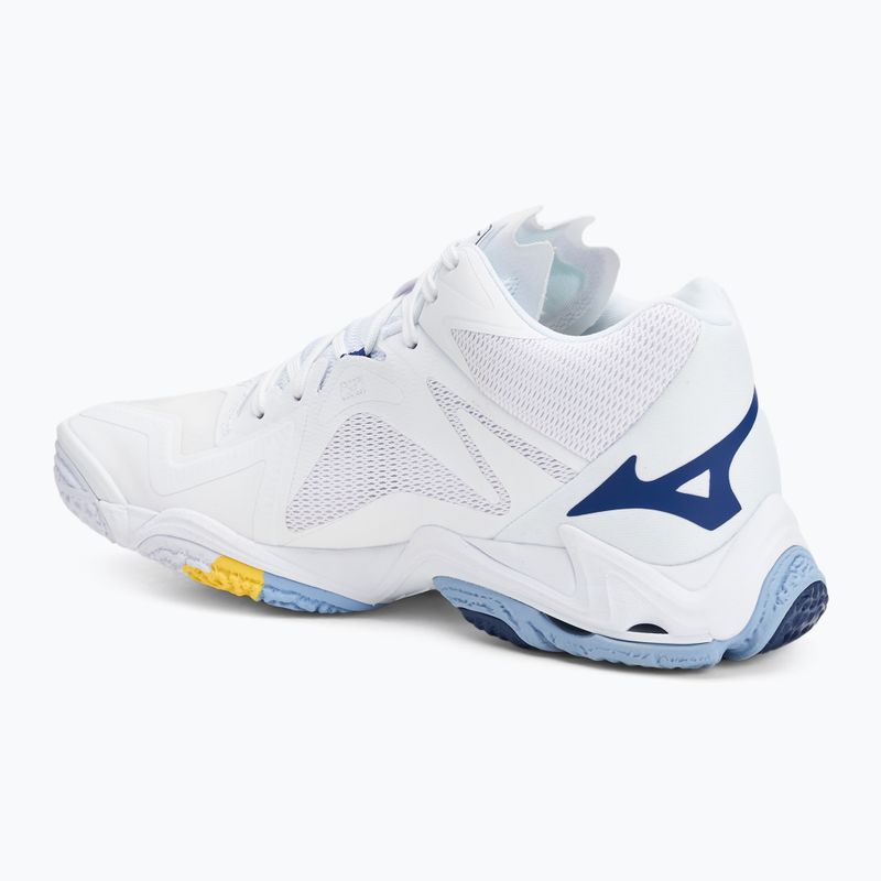Buty do siatkówki Mizuno Wave Lightning Z8 Mid white/bellwether blue/bel air blue 3