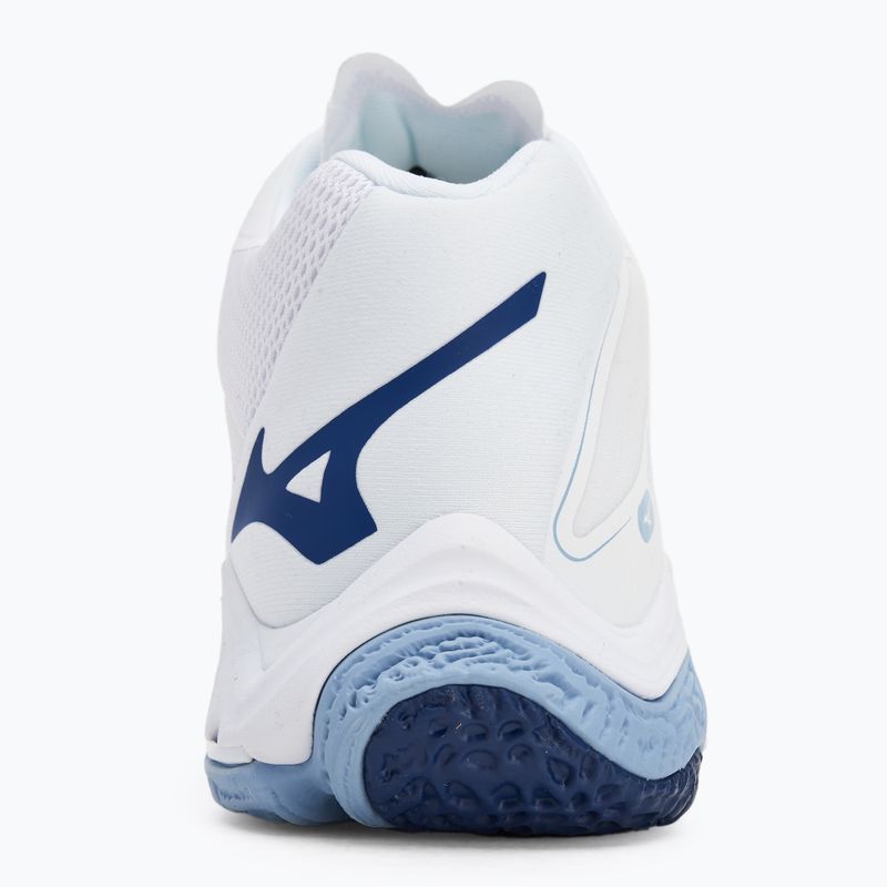 Buty do siatkówki Mizuno Wave Lightning Z8 Mid white/bellwether blue/bel air blue 6
