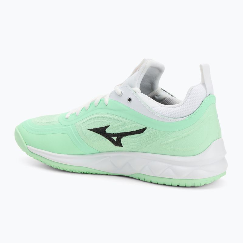 Buty do siatkówki Mizuno Wave Luminous 3 neo mint/black/frontier blue 3