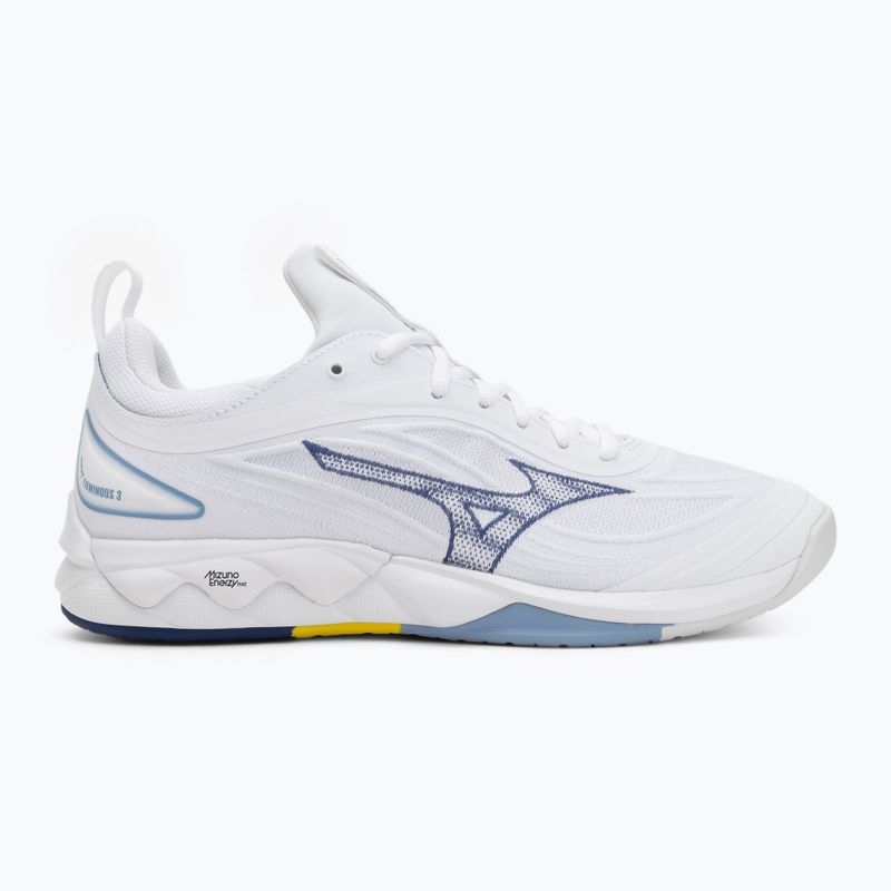 Buty do siatkówki Mizuno Wave Luminous 3 white/bellwether blue/belairblu 2
