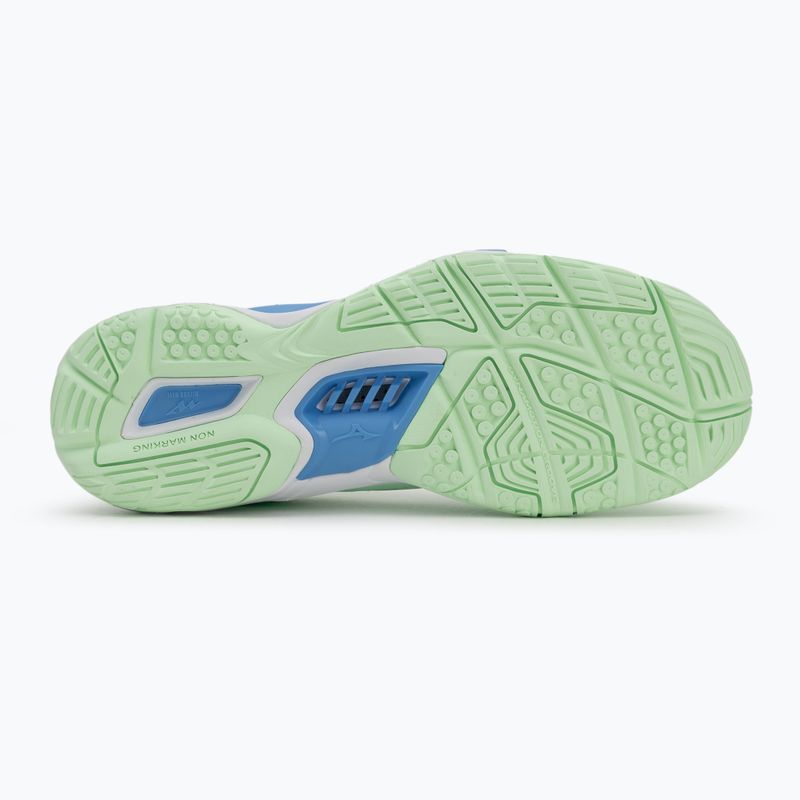 Buty do piłki ręcznej Mizuno Wave Phantom 3 neo mint/black/frontier blue 4