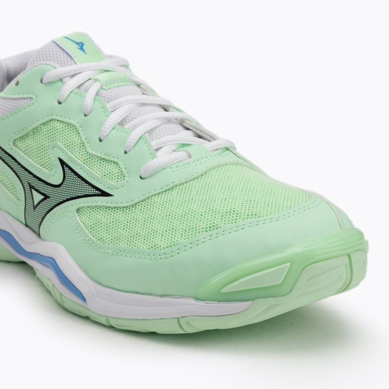 Buty do piłki ręcznej Mizuno Wave Phantom 3 neo mint/black/frontier blue 7