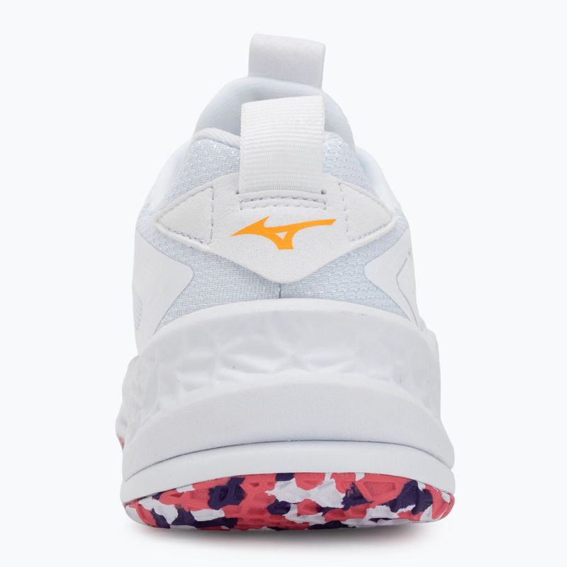 Buty do piłki ręcznej Mizuno Wav Stealth Neo 2 white/violet indigo/camellia rose 6