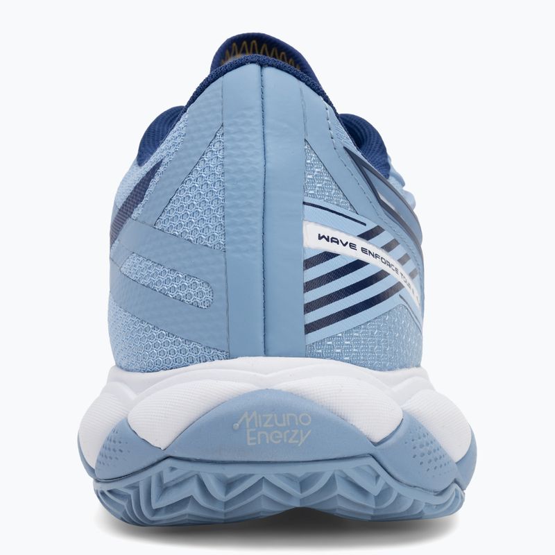 Buty do tenisa damskie Mizuno Wave Enforce Tour 2 CC bel air blue/ white/ bellwether blue 6