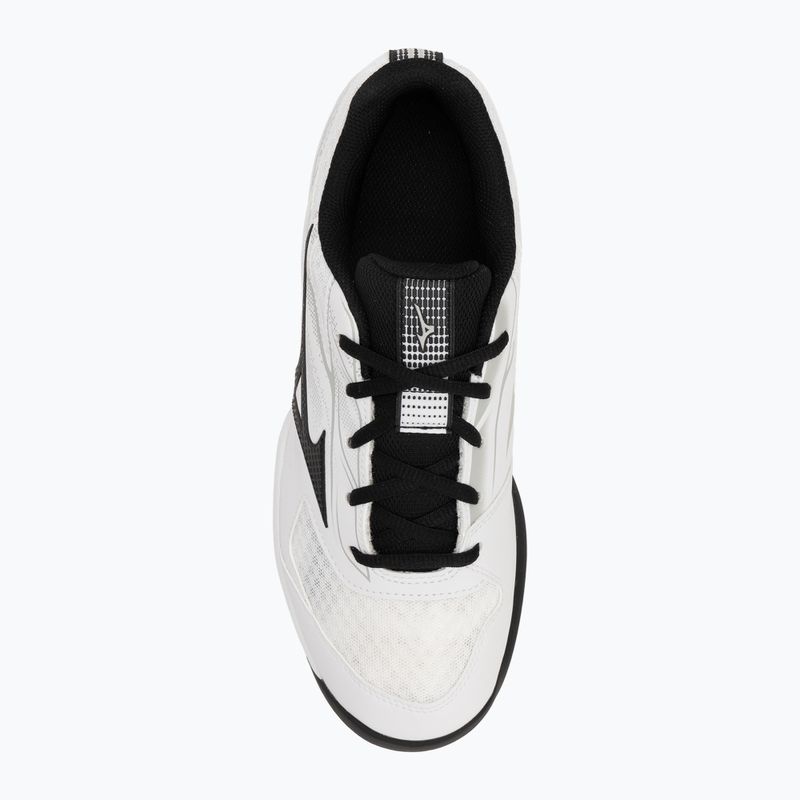 Buty do tenisa męskie Mizuno Break Shot 5 CC white/ black/ harbor mist 5
