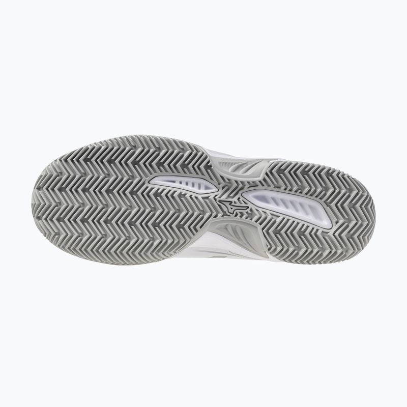 Buty do tenisa damskie Mizuno Break Shot 5 CC white/ ultimate gray/ harbor mist 9