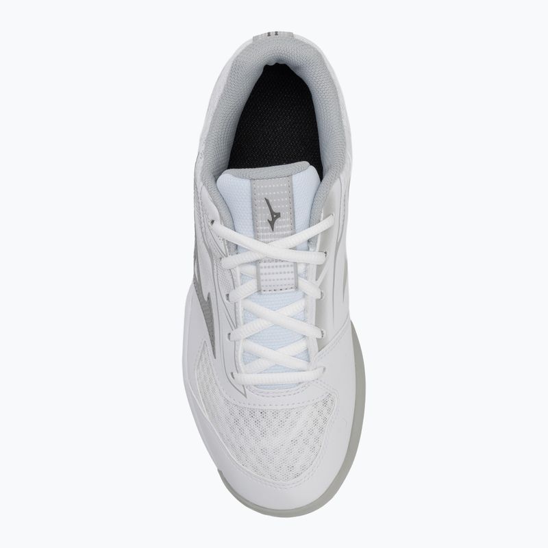 Buty do tenisa damskie Mizuno Break Shot 5 CC white/ ultimate gray/ harbor mist 5