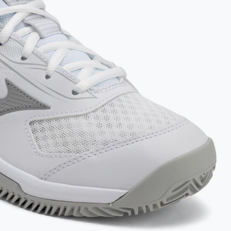 Buty do tenisa damskie Mizuno Break Shot 5 CC white/ ultimate gray/ harbor mist 7
