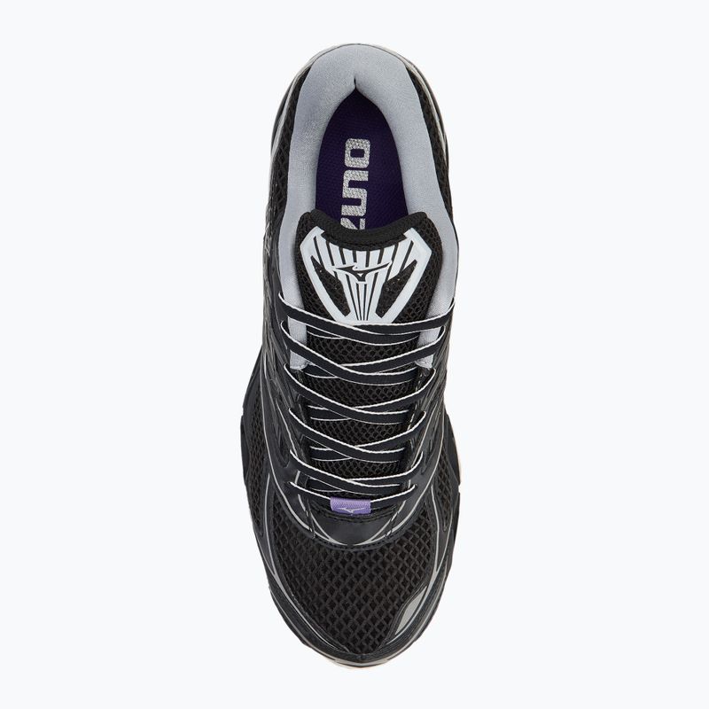 Buty męskie Mizuno Wave Prophecy LS black/silver/purple haze 5
