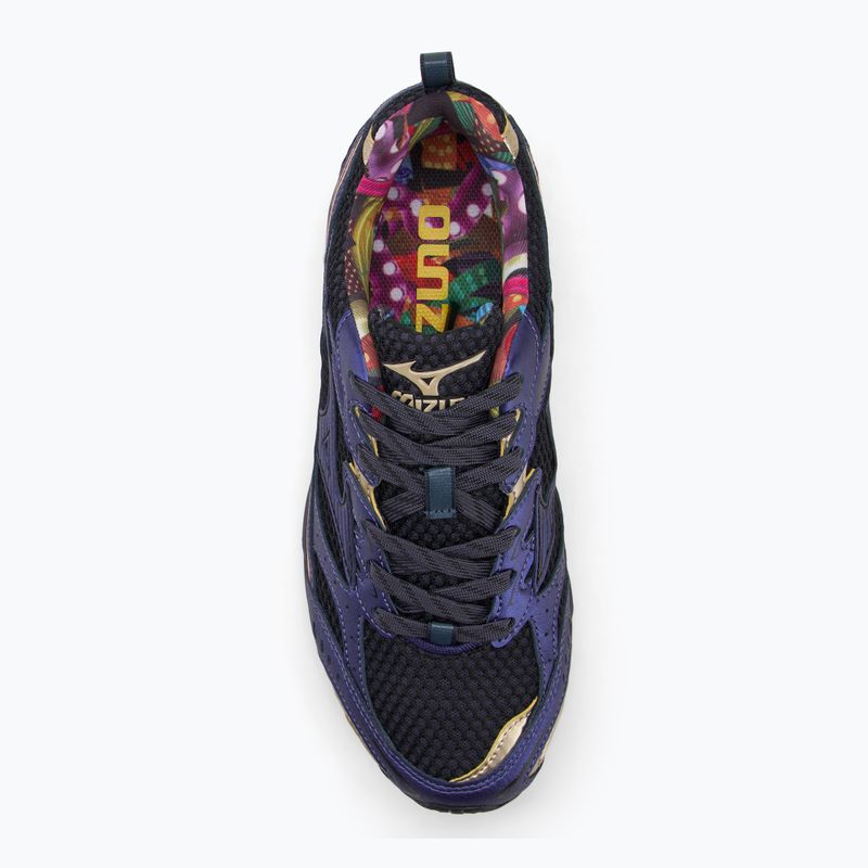 Buty Mizuno MXR black/black/cadmium orange 5